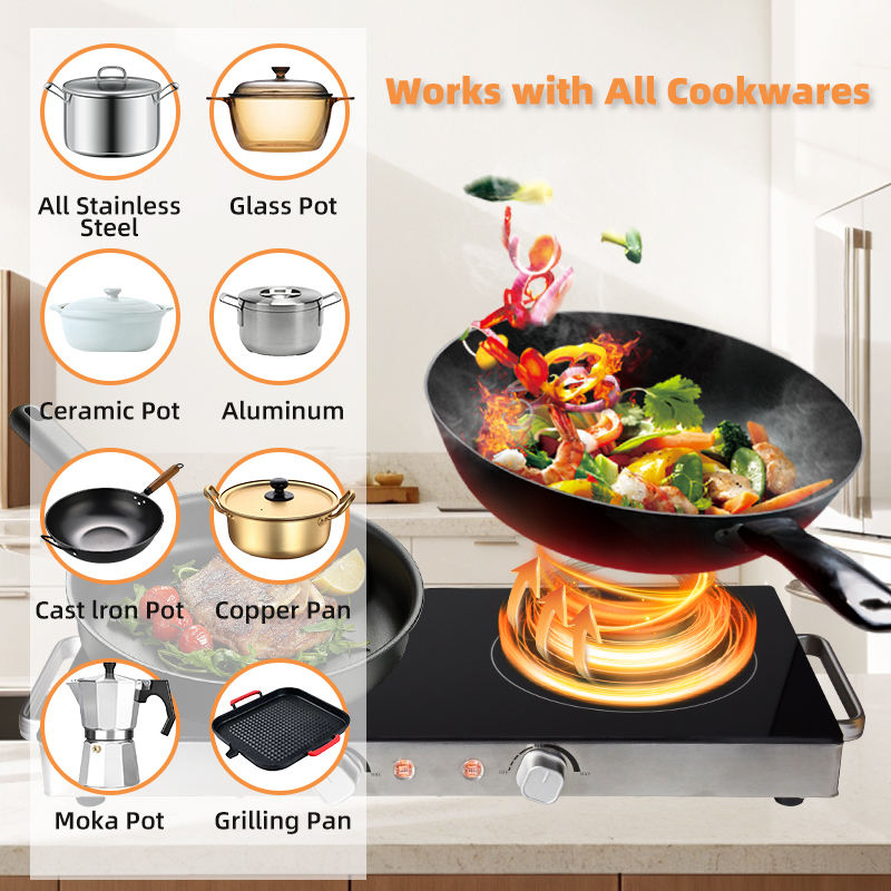 BẾP HỒNG NGOẠI ĐÔI - MODEL: ES-102 - Ảnh 5